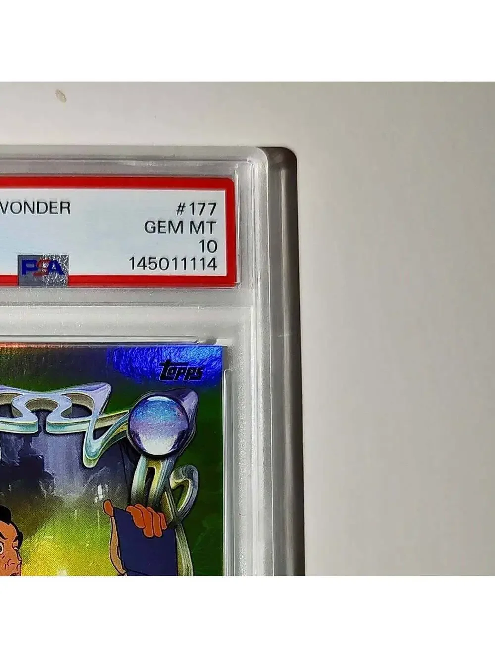 Gaston 2025 Topps Disney Wonder #177 Card Beauty and the Beast PSA 10
